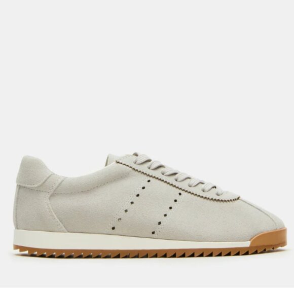 NEW STEVE MADDEN Suede Mirage Sneakers in gray for women 1025 3t7 - Picture 7 of 9